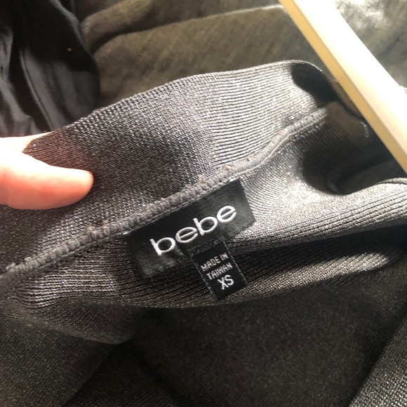 BEBE one shoulder bandage dress - Picture 2 of 3